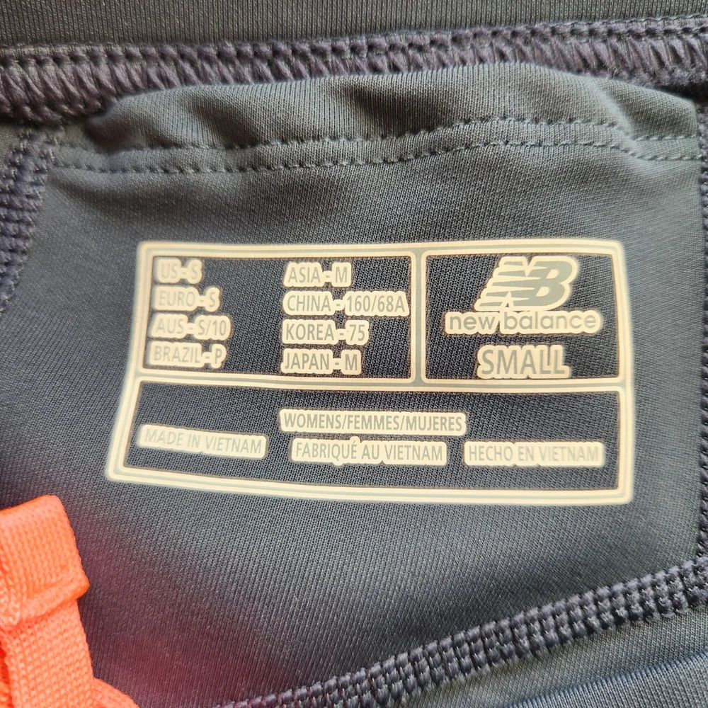 New Balance Women's Swim Leggings - Navy and Pink - Picture 12 of 16